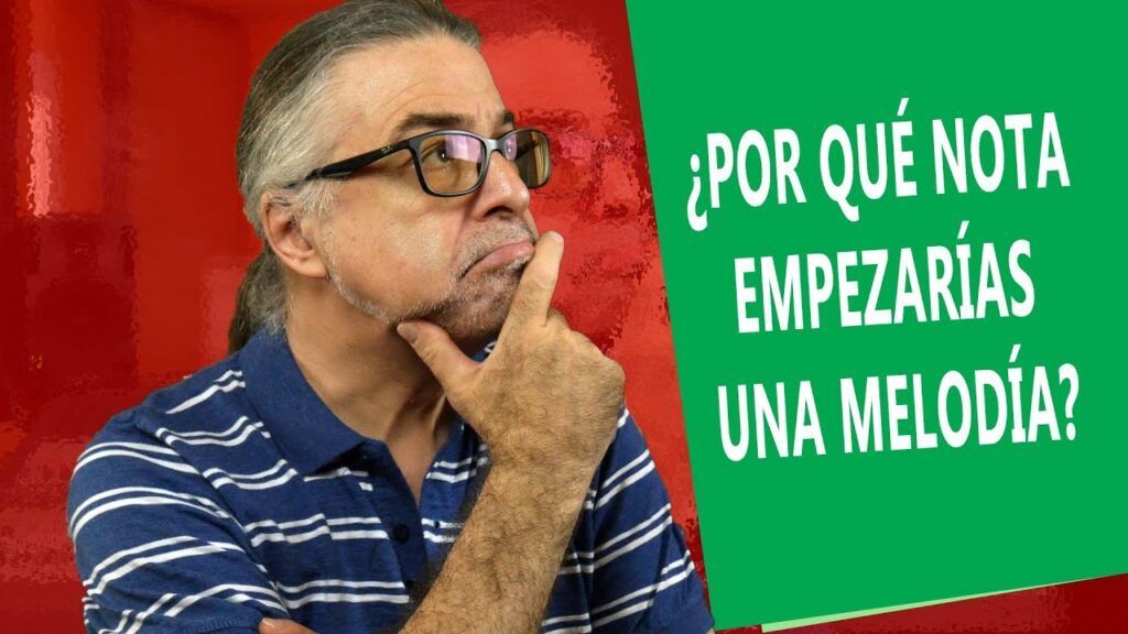 La primera nota de una melodía